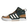 adidas Neo 100Db Mid Trendy Casual Non-Slip Wear-Resistant High-Top Skate Shoes Unisex Skate Shoes Gray Brown GW6747