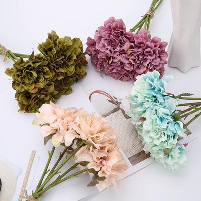Decorative Fake Flower Chrysanthemum Faux Silk Flower Everlasting