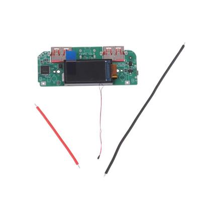 T Color Screen Digital Display Fast Charging Mobile Power Motherboard Diy Power Bank Module Fast Charging Chip Board