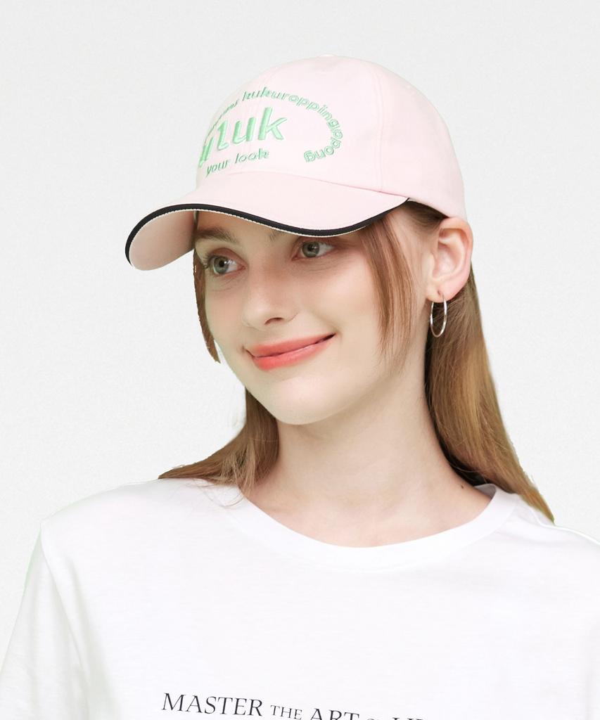 ULUK Twin U Look Embroidered Cotton Ball Cap 2 Colors