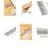   6Pcs Slab Clamping Dogs for Woodworking Tool,Pinch Dogs Router Sled For Woodworking, Panel Processing