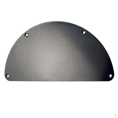 Plastic Semicircle Shape Guitar Back Plate Backplate Cavity Cover