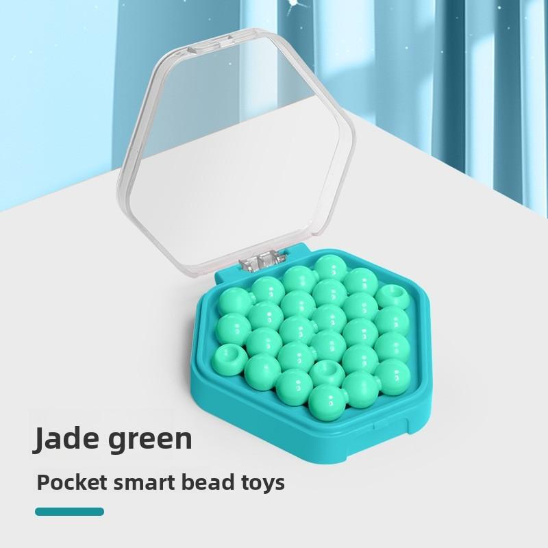 Educational Puzzle Toy For Kid With Plastic Beads And Brain Teasers For Early Learning Development