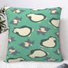 Pillow Cover Pokemon Snorlax Pattern Cushion Cover Kawaii Pillow Case For Sofa Bedroom Home Decor Pillowcases