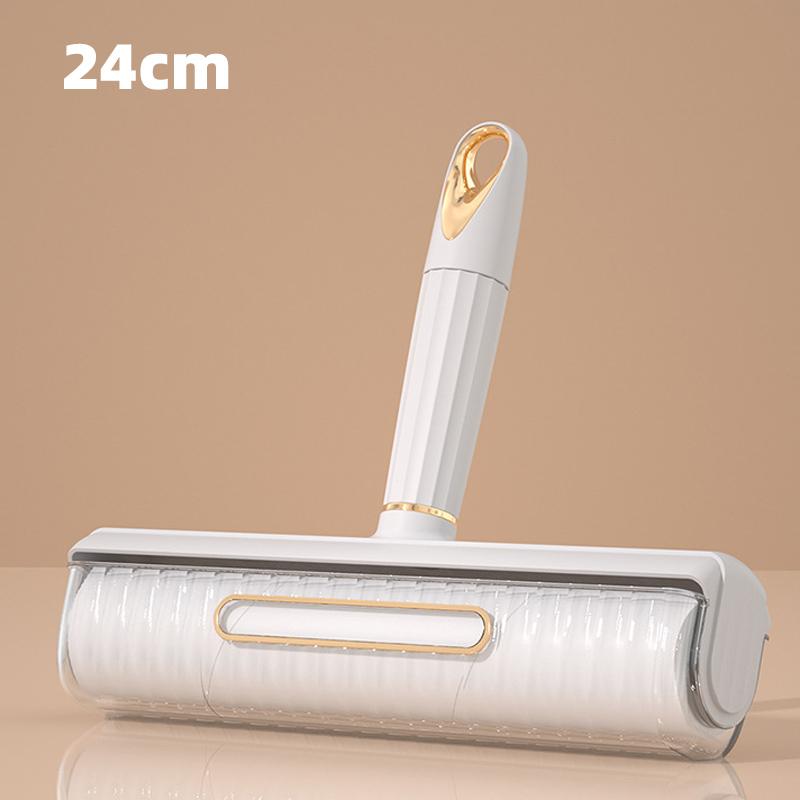 Hair Sticking Device Portable Household Drum-type Roll Paper Clothing Hair Removal and Ball Removal Device Tearable Widening Pet Hair Sticking Device