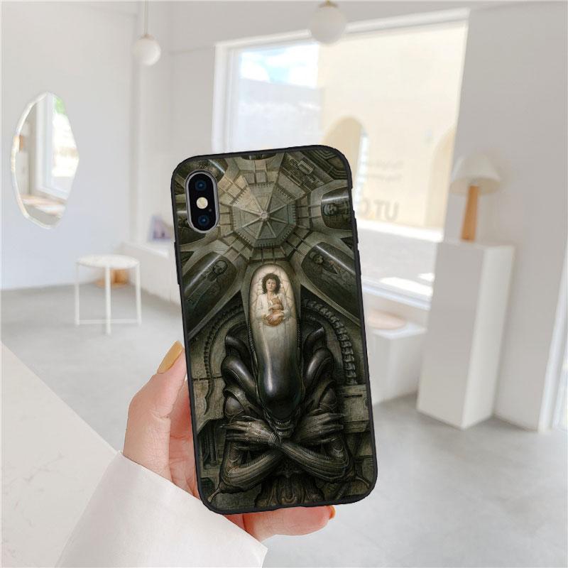 BF6 Aliens vs Predator Xenomorph Soft Shell Phone Case for OPPO A3 Pro A72 A74 A76 A77 A77S A78 A79 A94 A95 A18 A40M A58
