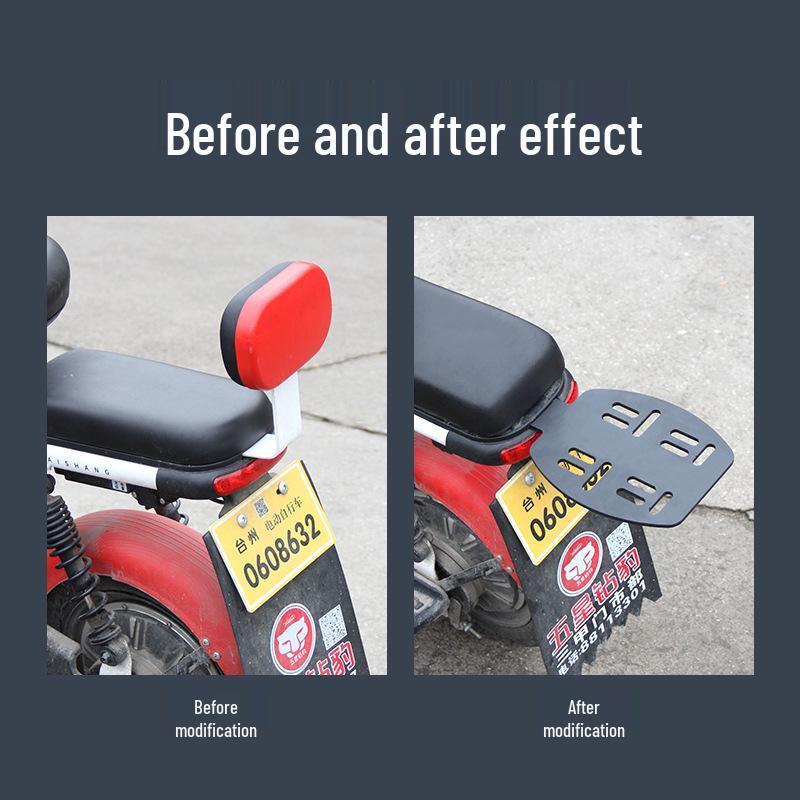 Electric Bicycle Trunk Mount Tail Box Rack - Yade Aima Tailing Compatible.