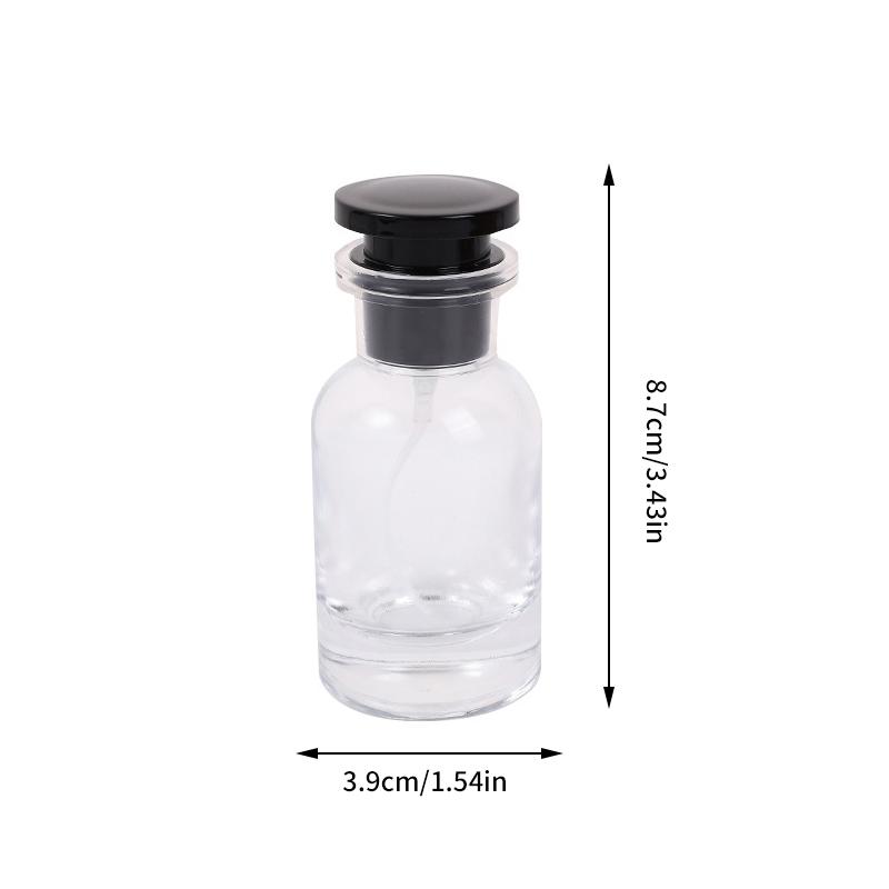 1 Pcs 30Ml Perfume Bottle Spray High-End Glass Portable Travel High-End Perfume Bottle Empty Containers Spray Storger