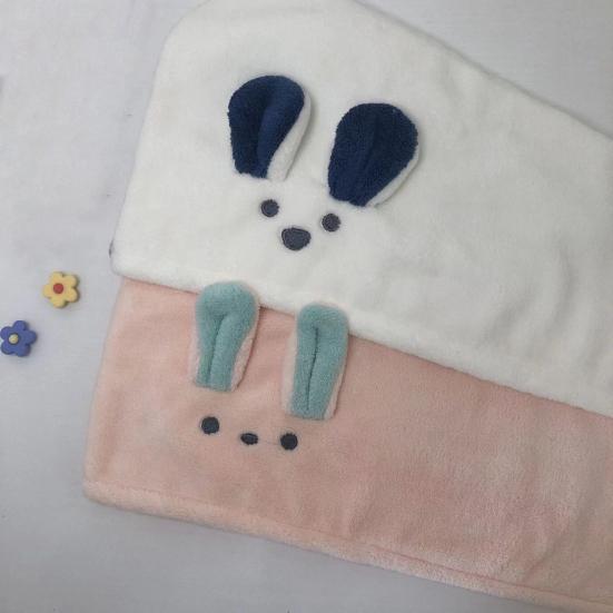 Mikrofaser Haarwickel Damen Koala Haartrockentuch mit Knopf Saugfähig Schnelltrocknend Haarhandtuch Turban Reduziert Frizz für Bad Dusche Spa