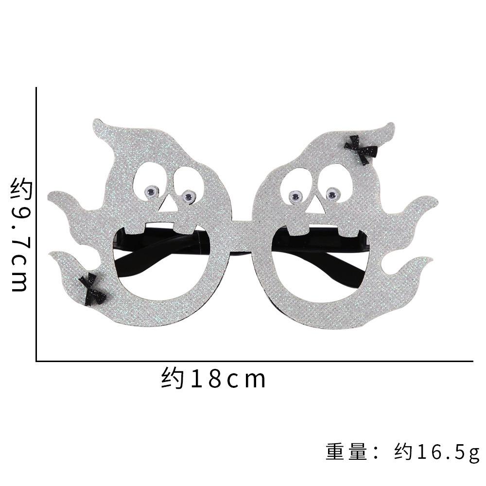 Spider Halloween Eyeglasses Web Zombie Head Ghost Cartoon Style Props Christmas