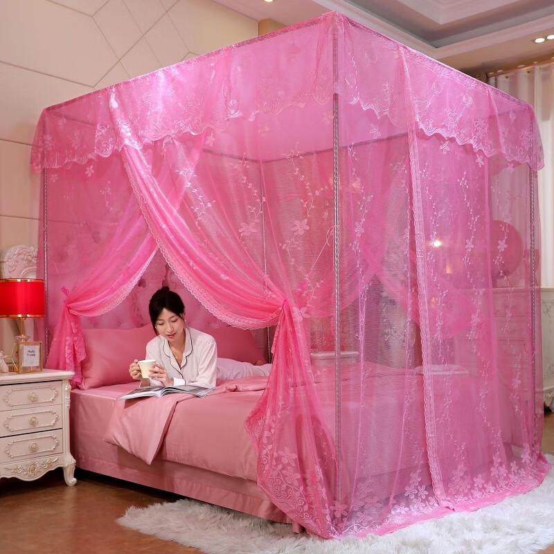 Princess Palace Style Mosquito Net with Metal Frame