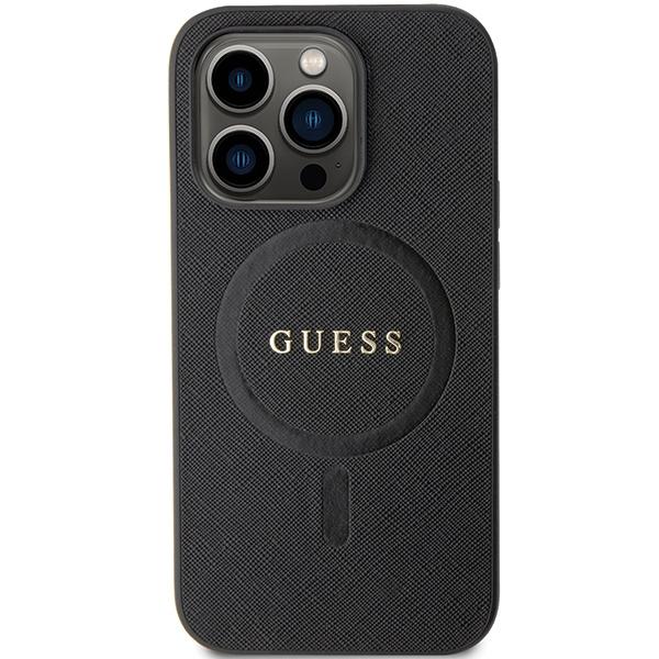 Guess Guhmp14Xpsahmck Iphone 14 Pro Max 6.7 Czarny/Black Hardcase Saffiano Magsafe