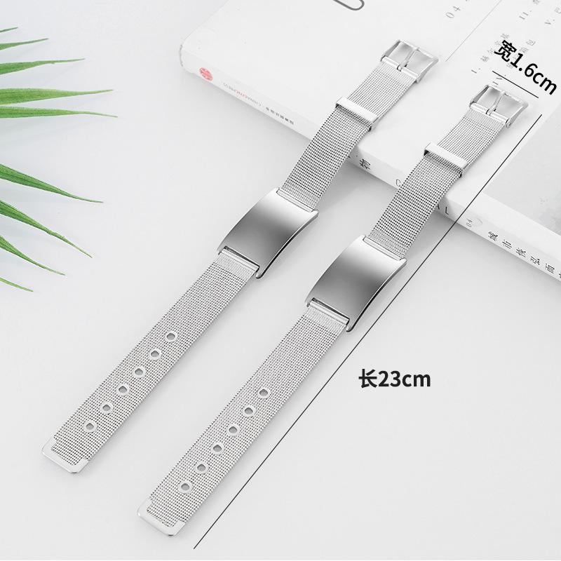 Punk Custom Text Name Engrave Logo Men Bracelets Stainless Steal Bracelet Friendship Bracelets Jewelry
