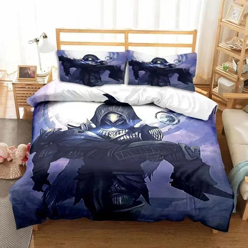 

Game Destiny Комплект постельного белья для мальчиков и девочек Twin Queen Size Пододеяльник Наволочка Кровать для детей и взрослых Мода Домашний текстиль Текстиль EU SuperKing 260x220