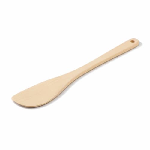 Swanson Shoji Small Cooking Spatula 5903 Beech, Taiwan BHL2401, Natural, Length 31 x Width 5.5 x Height 0.8cm