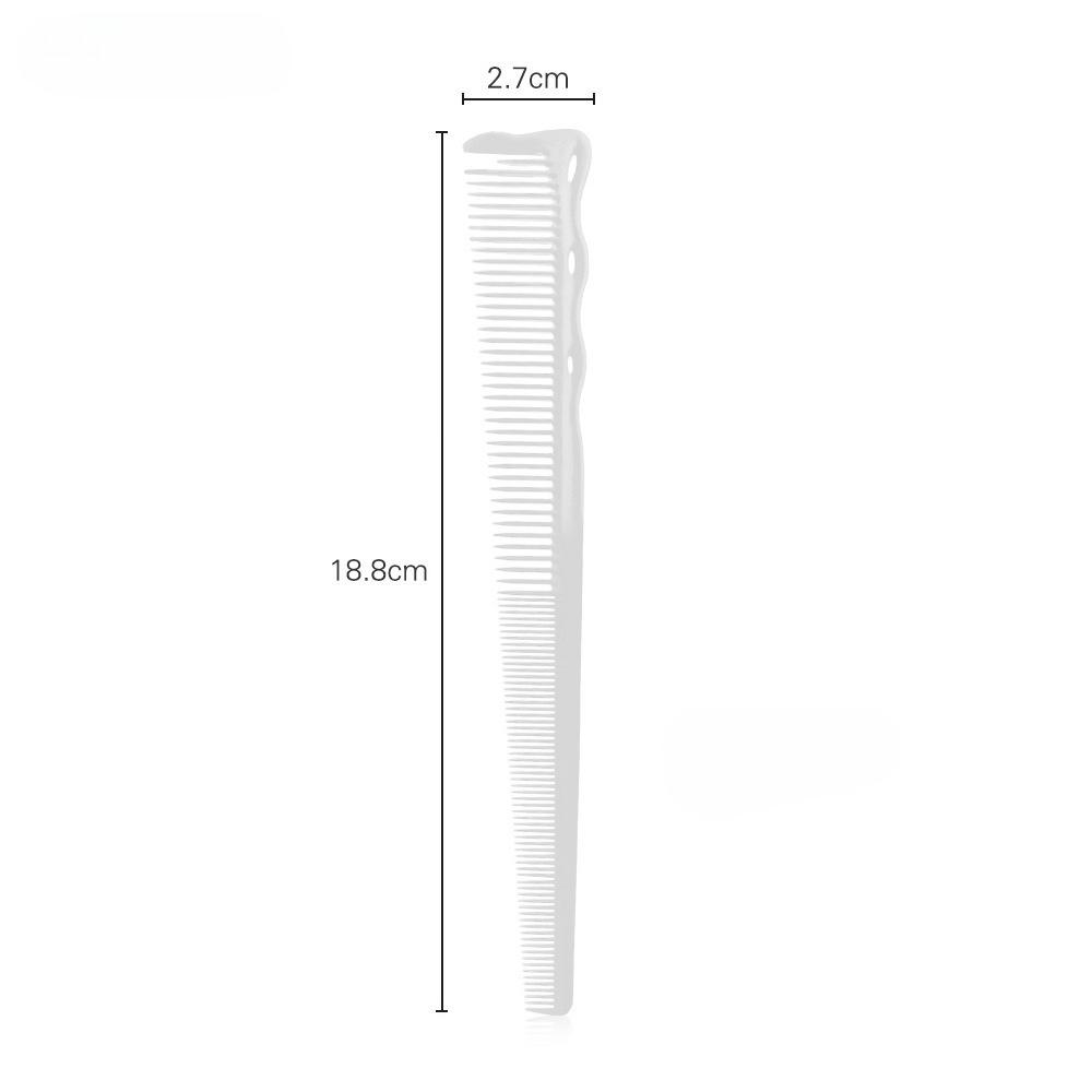 Hair Cutting Comb Plastic Cutting Hair Combing Hair Shop Professional Hairdressing Comb Double-headed Comb Tooth Dense Comb