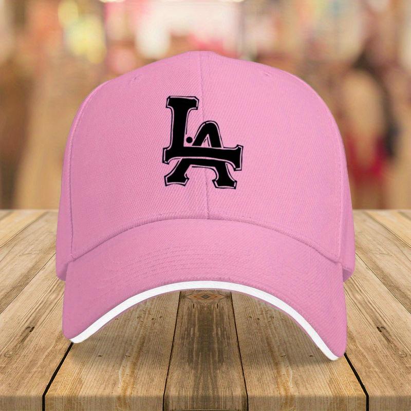 1Packaged Trendy VersatileLALetter Print Casual Baseball Cap Unisex Outdoor Universal Sunshade Baseball Cap