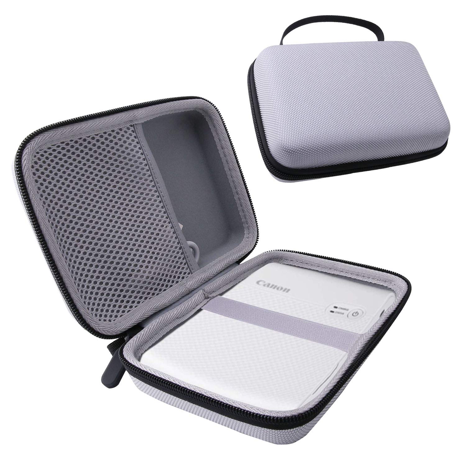 

Canon Smartphone Printer SELPHY QX20/SELPHY SQUARE QX10 Dedicated Protective Carrying Case Storage Case -waiyu JP (Gray)