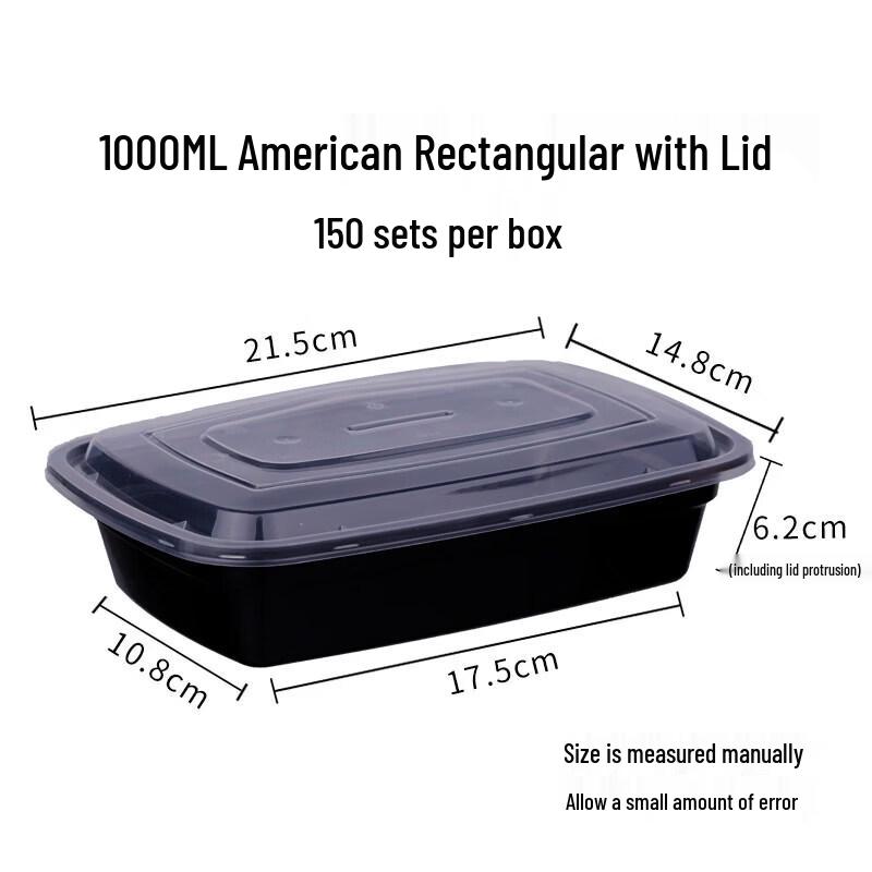 Disposable Plastic Meal Prep Container