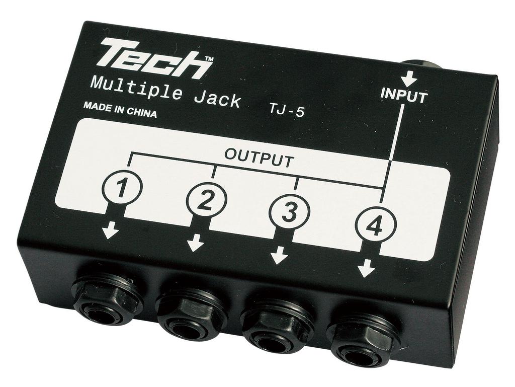 TECH Multiple Jack 1-in, 4-out TJ-5