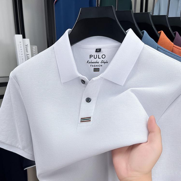 Erkek Yazlık %100 Pamuk Nefes Alabilen Kısa Kollu Polo Yaka Tişört