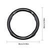 abcd1 Leather Car Steering Wheel Cover Breathable Anti Slip For Volkswagen VW Polo Golf Gol Volante Scirocco Passat Sedan Jetta Tayron