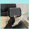 Elegant Pu Chain Crossbody Bag For Women Urban Chic Small Square Bag Fall Winter