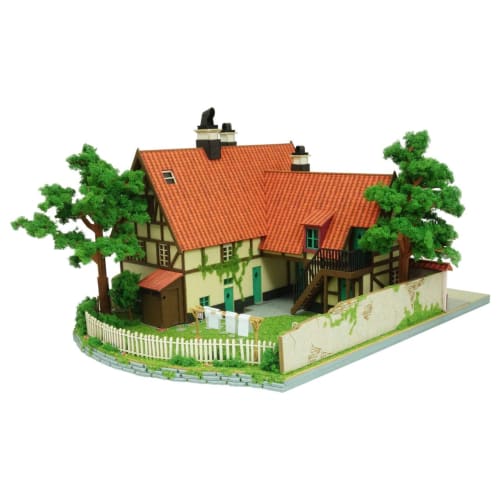 Sankei Studio Ghibli Series Kiki's Delivery Service Goo-cho-ki-pan Shop Paper Craft MP07-43