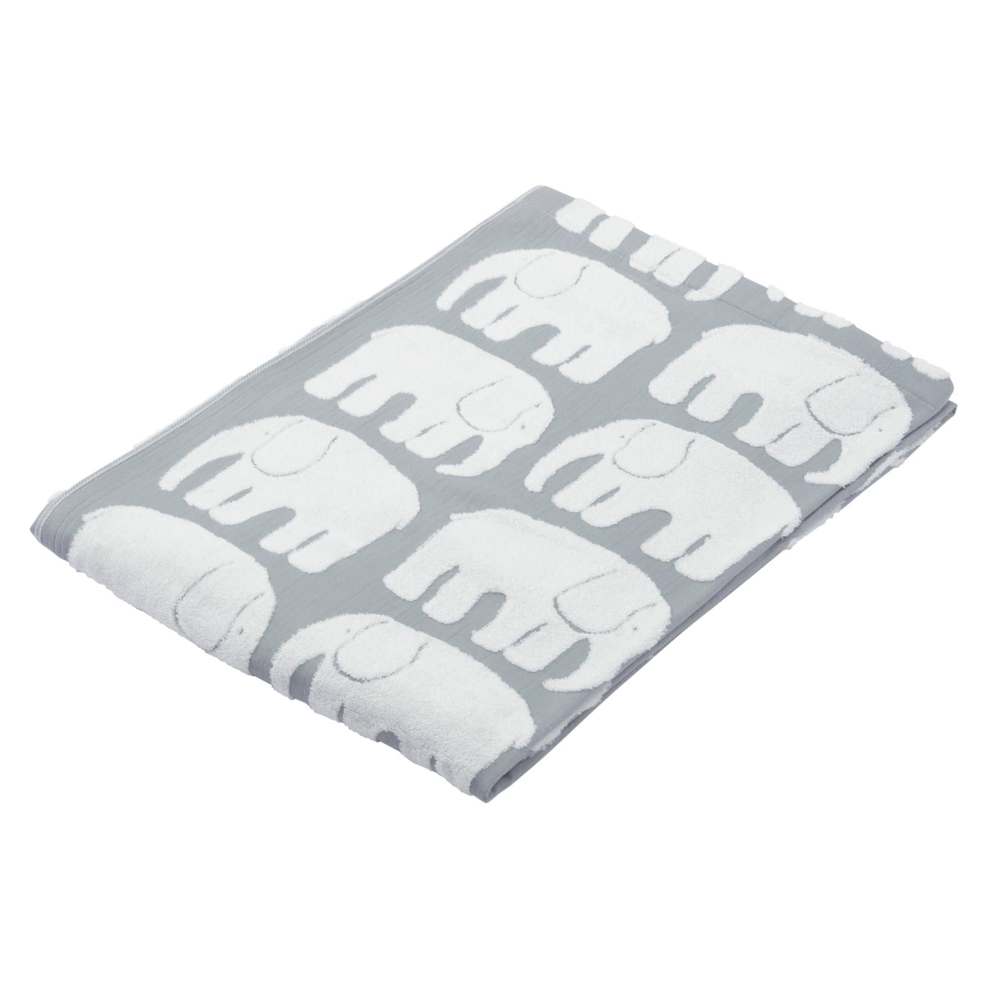 

Одеяло Nishikawa Gauze Pile Finlayson FR04802002, Одинарное, Стираемое, 100% хлопок, Elefanti, Мягкое, Серое, серый