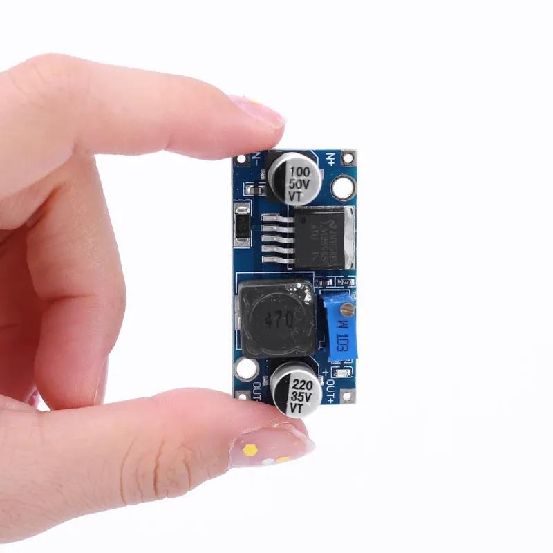 2-8PCS LM2596 Step-down Power Supply Module 3A 3.2V-46V DC To DC Voltage Regulator Module Buck Converter Power Supply Modules