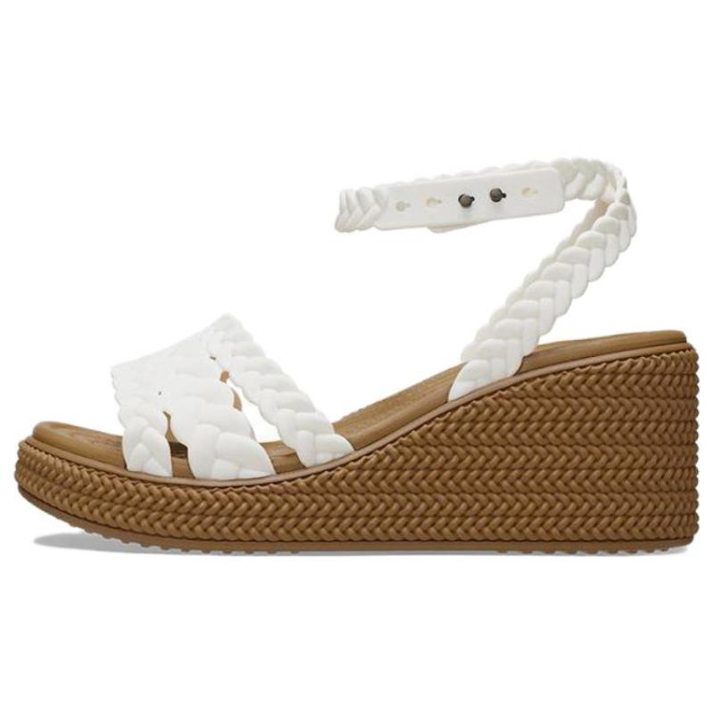 

Crocs Strap Sandals 7.5cm Women s White 38-39 белый