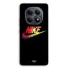 Etui Dla Xiaomi Redmi Note 15 5g Kolorowe logo Nike Czarny przód Maniacase