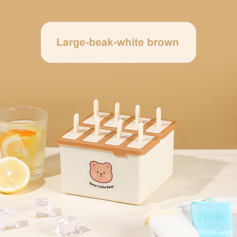 

Форма для эскимо на 4/8 ячеек с крышкой, домашнее самодельное эскимо из маша, форма для самодельного мороженого, формы для замороженного мороженого