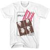 Billy Idol Four Photo Warped Text Music Shirt