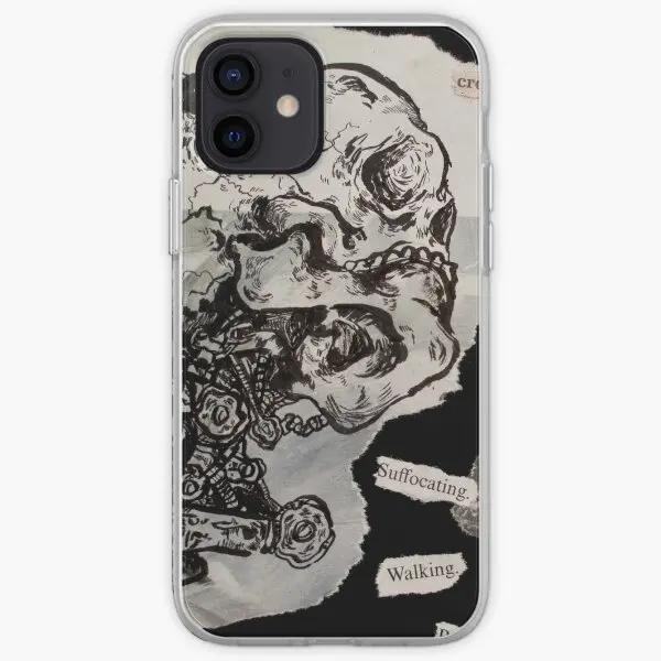 

Skull Collage Art Iphone Tough Case Phone Case Customizable for iPhone X XS XR Max 11 12 13 14 Pro Max Mini 6 6S 7 8 Plus Soft iPhone 12 mini
