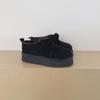 Women's Winter Bow-Head Cotton Slippers, Outdoor Velvet Thick-Soled Snow Boots.