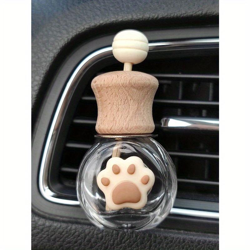 Paw Decor Empty Car Air Outlet Aromatherapy Bottle