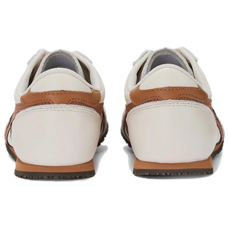 ONITSUKA TIGER Machu Racer Fashion Versatile Slip Resistant Durable Low Top Casual Shoes Unisex Sneaker White Orange 1183B770-109