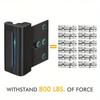 Home Anti-Theft Door Lock With 4 Screws, Childproof Reinforcement Lock, Can Withstand 800 Pounds Of Inward-Opening Door