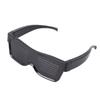 LED Brille Rot Dynamisch APP Steuerung USB Aufladung Smart Leuchtende Brille für Party Nachtclub Festivals Raves