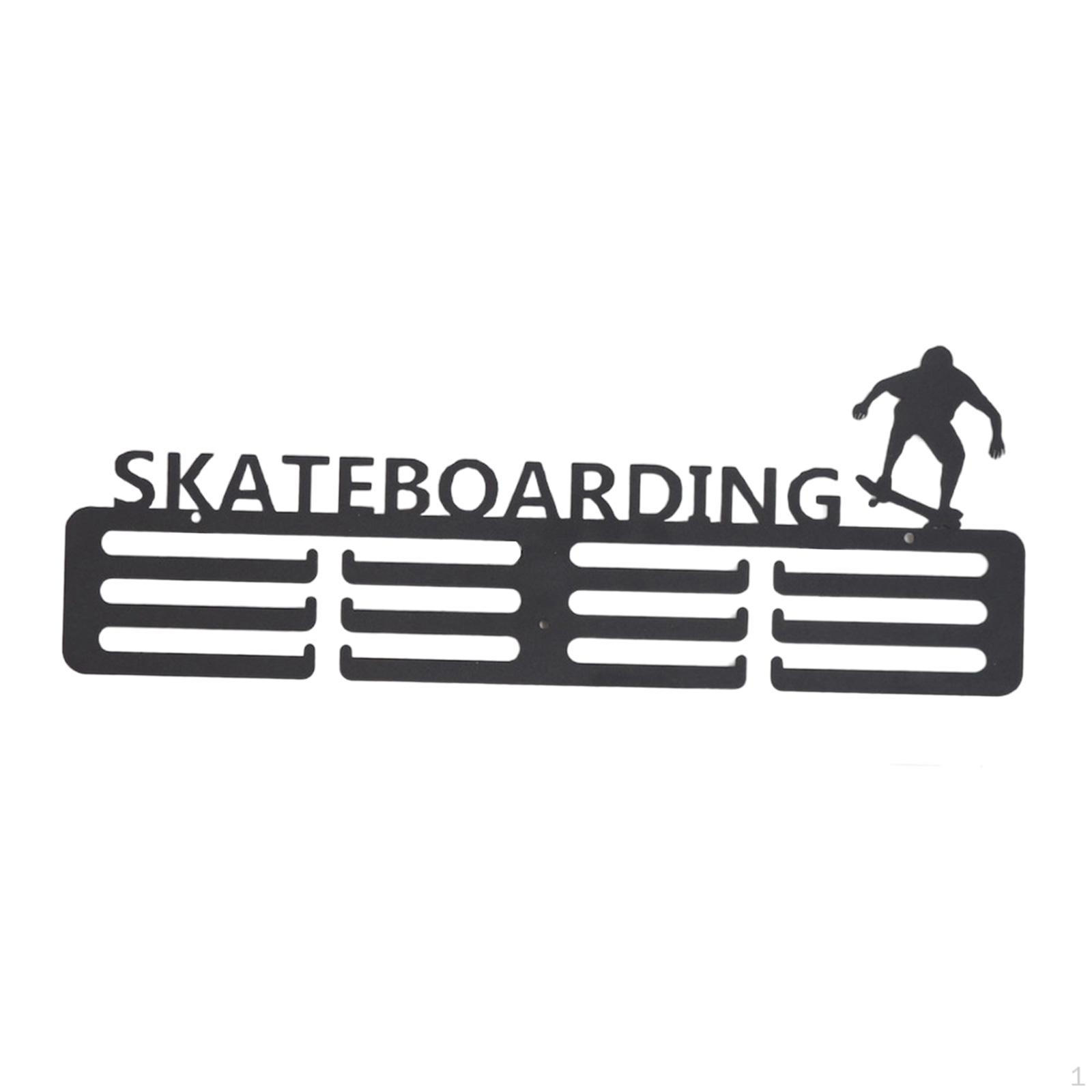 

Настенная полка для медалей для спортсменов Skateboarding