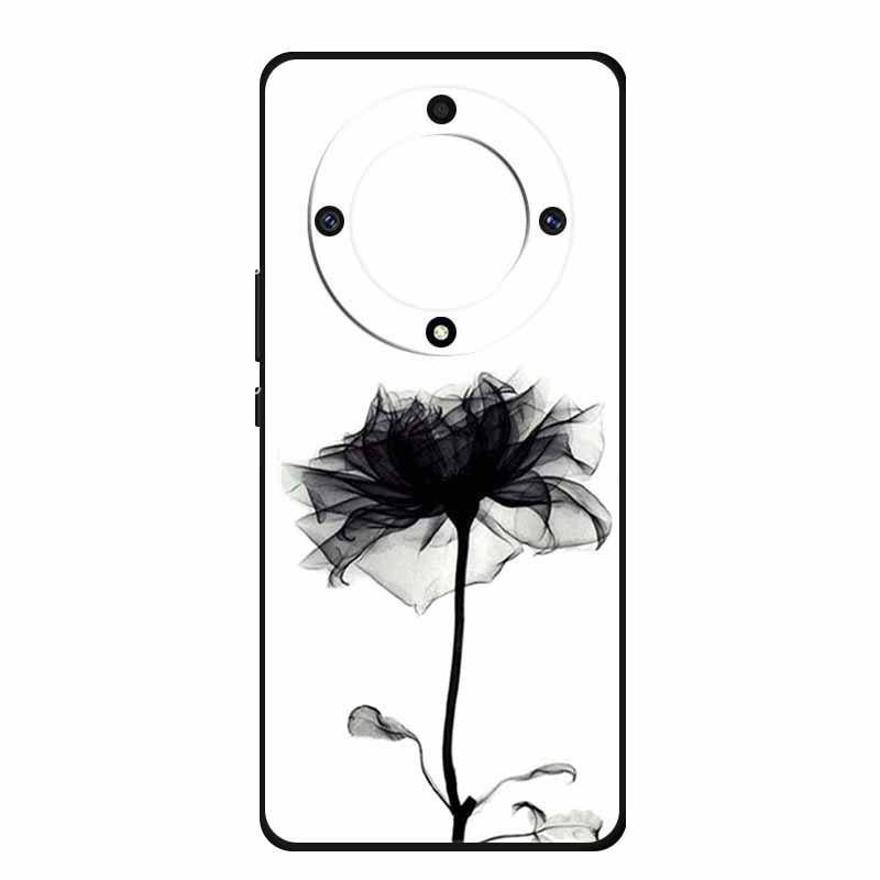For Honor X9a 5G Cover RMO-NX1 HonorX9a Soft TPU Silicone Painted Cat Phone Case for Huawei Honor X9A Coque Bumper X 9A X9 A Bag