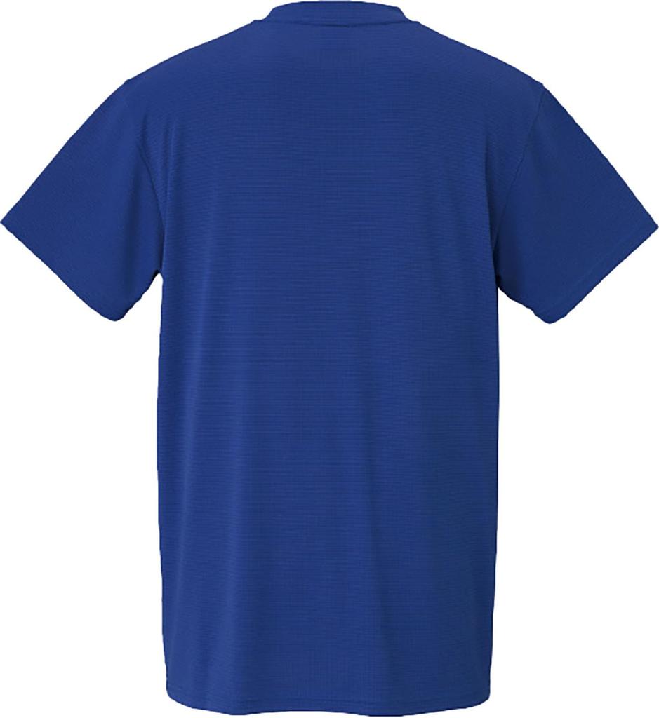 Andro Table Tennis Game Table Tennis Unisex Napa Deo Deep Blue x 3XS Shirt, J.T.T.A (Japan Association) Approved, T-Shirt, CB, Blue,