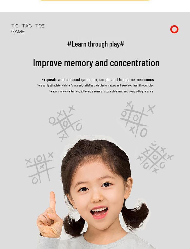 Hot Sale: All-in-One Electronic Tic-Tac-Toe Board Game - Fun, Educational Toy and Gift for Children's Day