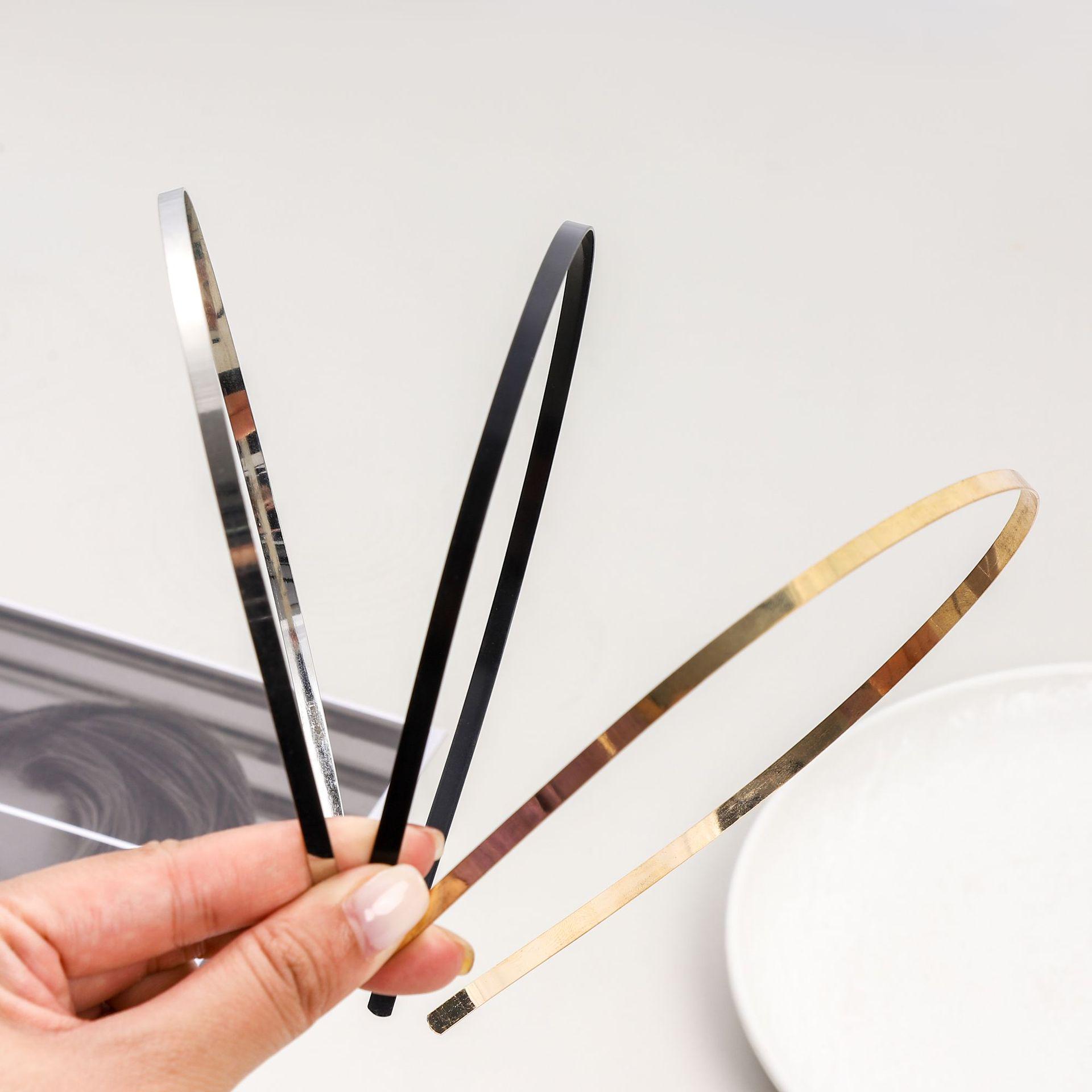 

DIY Stainless Steel Metal Headband - Korean Hair Accessories and Headwear 1.2mm