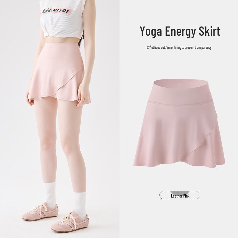 Women s Quick-Dry Yoga Tennis Skort - Lightweight, Anti-Exposure, Summer Fitness Apparel