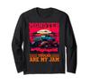 Monster Trucks Are My Jam for Men and Boys Long Sleeve T-shirt