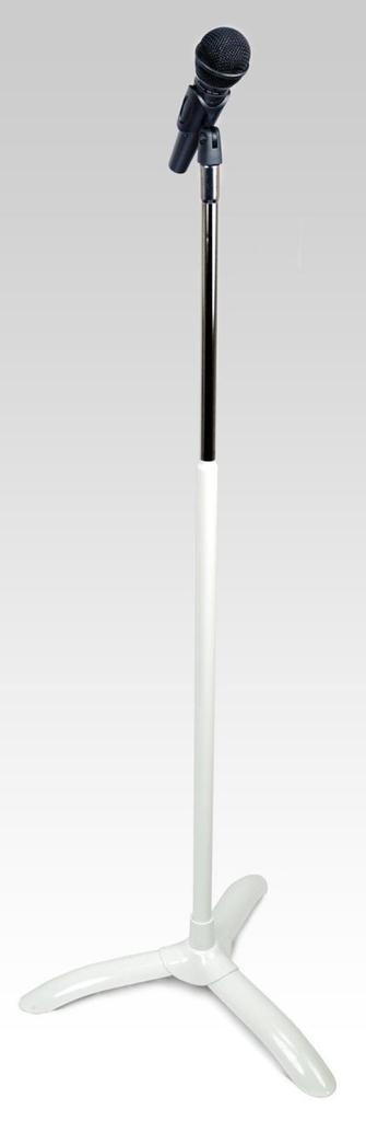 Manhattan Coral Microphone Stand M3016W, White