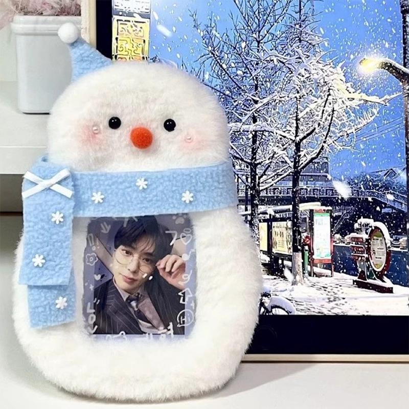 Photocard Plush Holder Binder Photocard Kpop Photo Albums Idol Cards Collect Book Id Cards Credential Holder Keychain For Bags