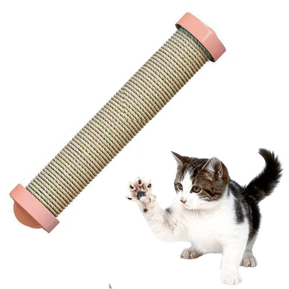 Rotatable Hanging Cage Scratcher Replaceable Cage Mounted Scratching Pole  Play
